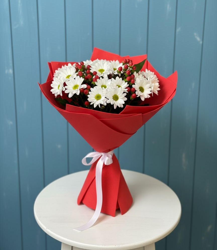 Букет цветов из: Хризантемы в Гулькевичах