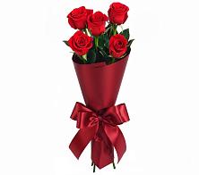 Букет 5 Красных роз Эдлесс Лав в Гулькевичах