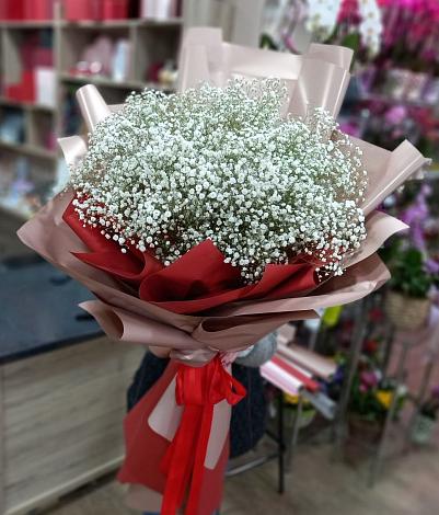 Букет цветов из: Гипсофила в Гулькевичах