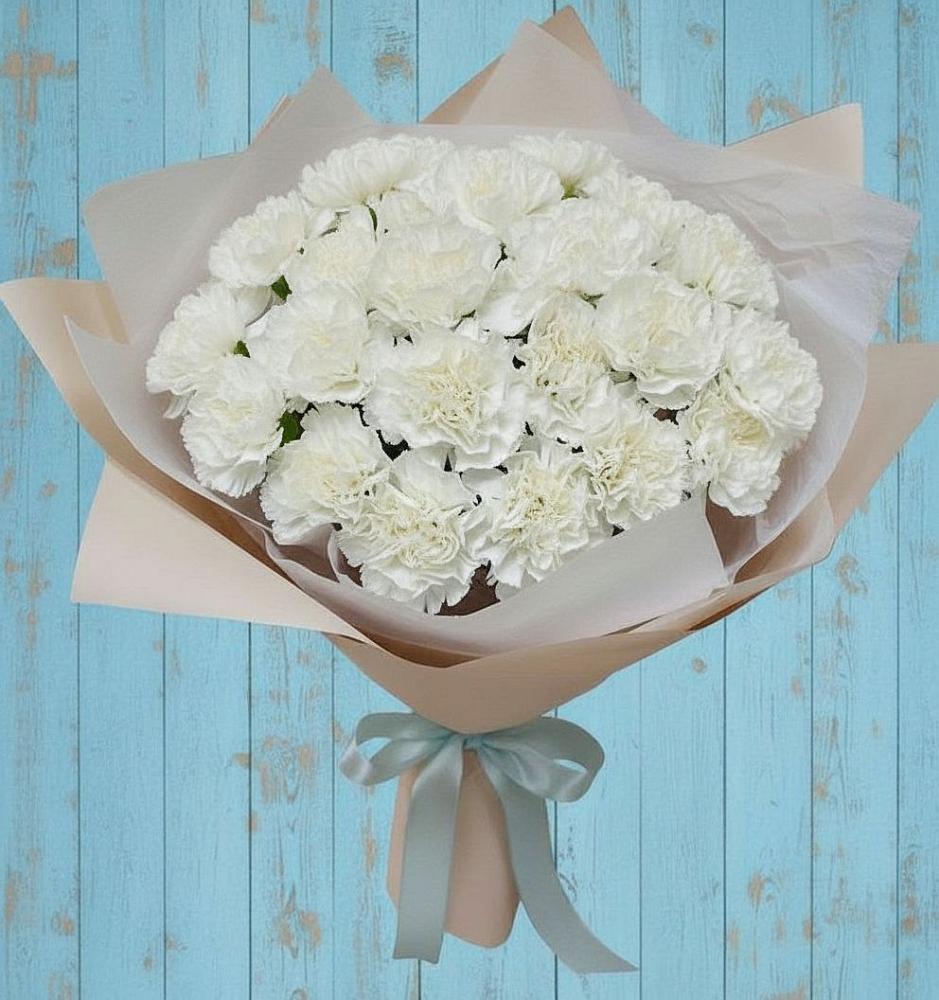 Букет цветов из: Гвоздики в Гулькевичах