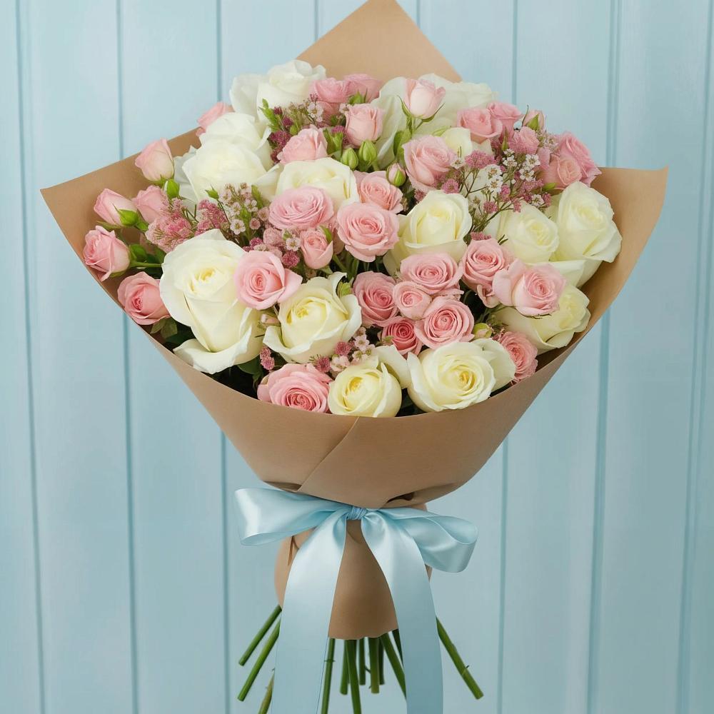 Букет цветов из: Розы в Гулькевичах