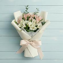 Букет цветов из:  Альстромерии в Гулькевичах