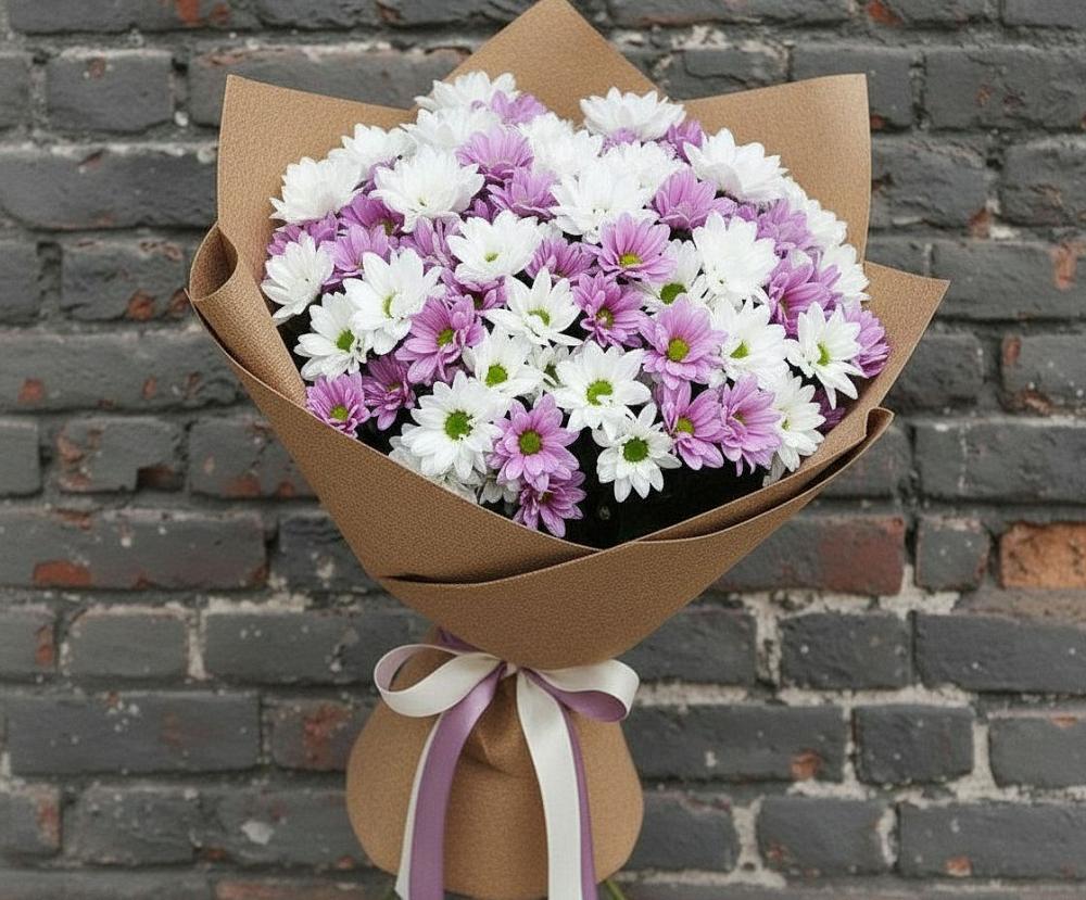 Букет цветов из: Хризантемы в Гулькевичах