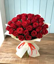 Букет 29 Красных роз в Гулькевичах