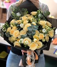Букет цветов из:  Розы и Лизиантусы #REPLACE_PRED# Гулькевичах